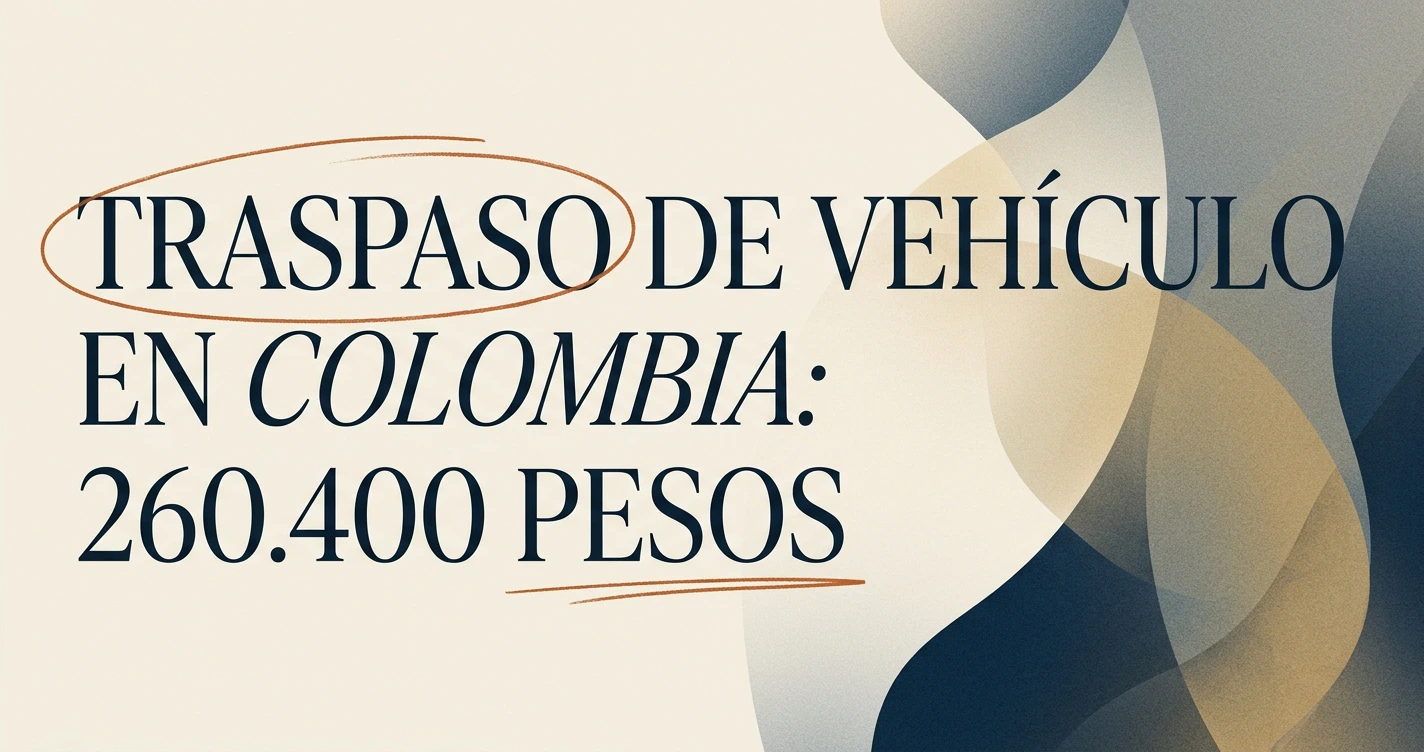 Cómo hacer el traspaso de un vehículo en Colombia