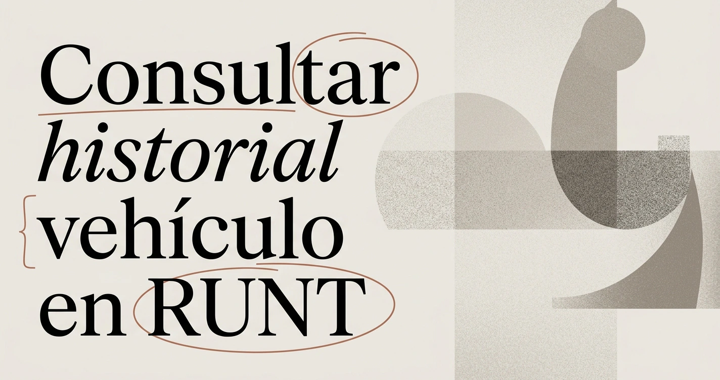 Consultar el historial de un vehículo en el RUNT