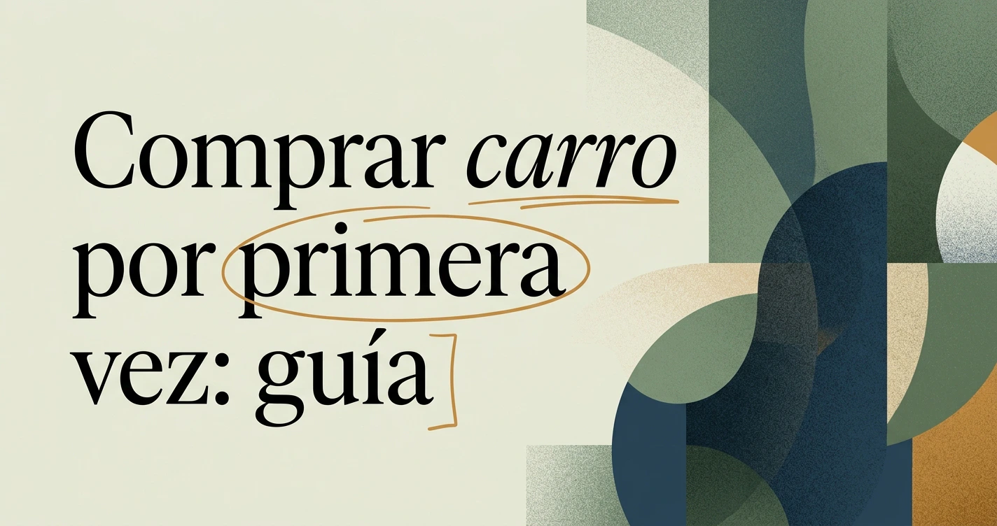 Comprar carro por primera vez: guía para principiantes
