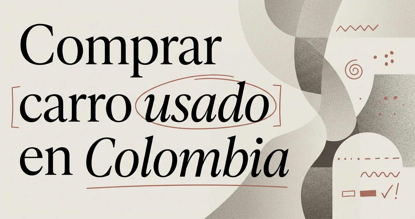 Comprar carro usado en Colombia: guía paso a paso
